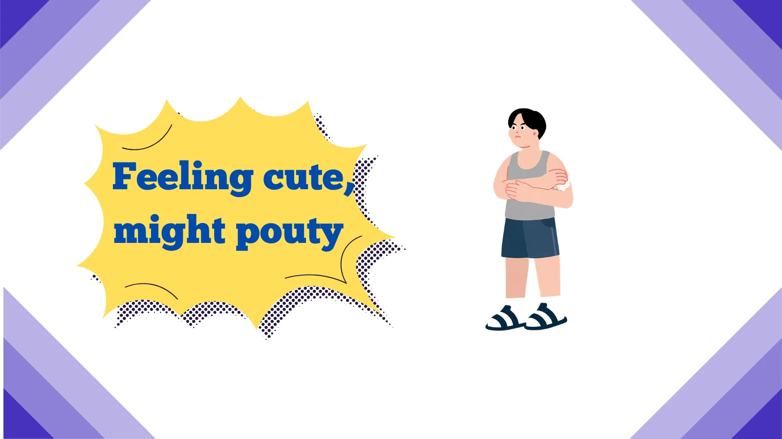 pouty meaning