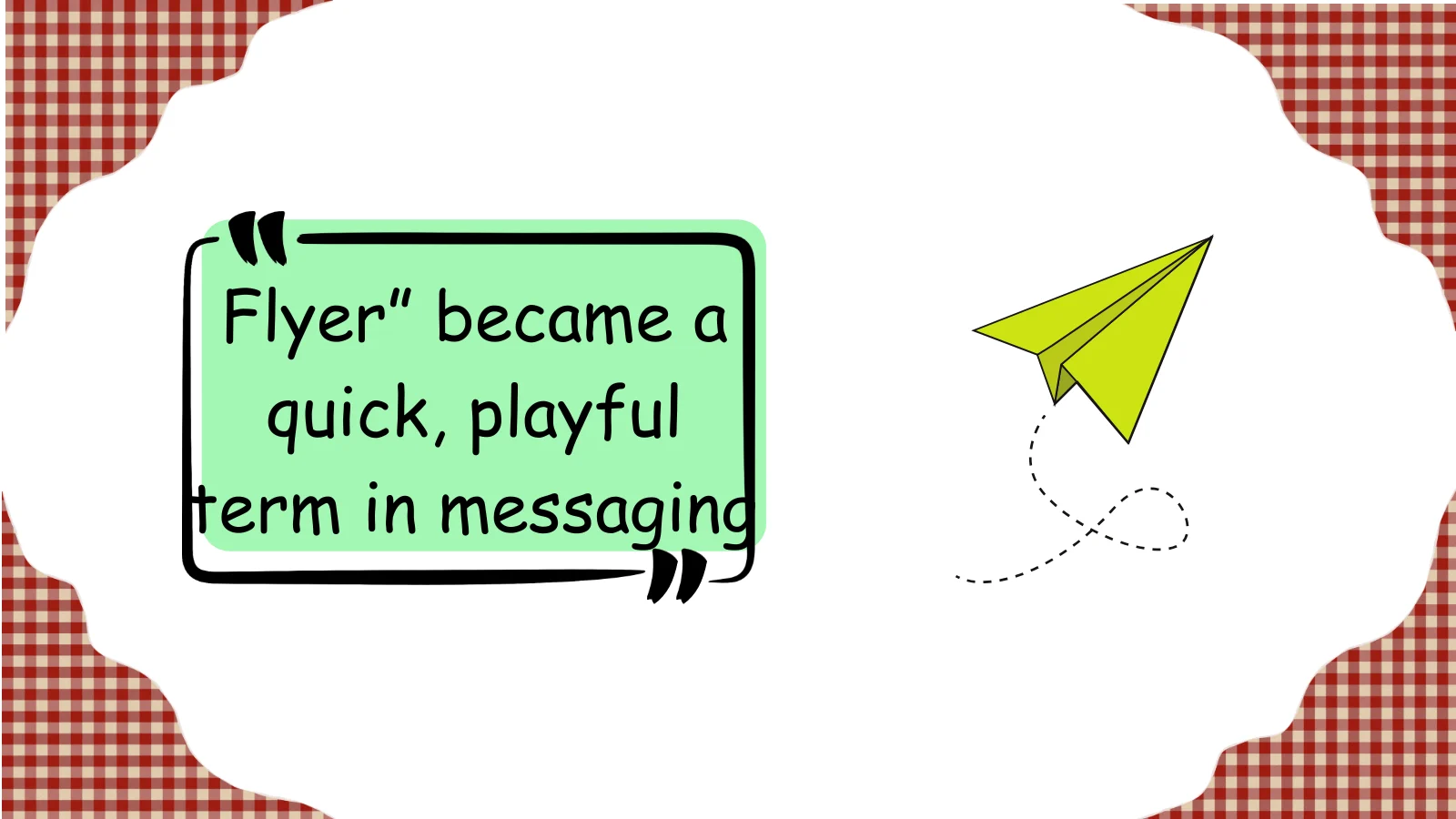 flyer meaning