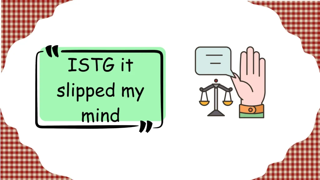 ISTG Meaning on Snapchat