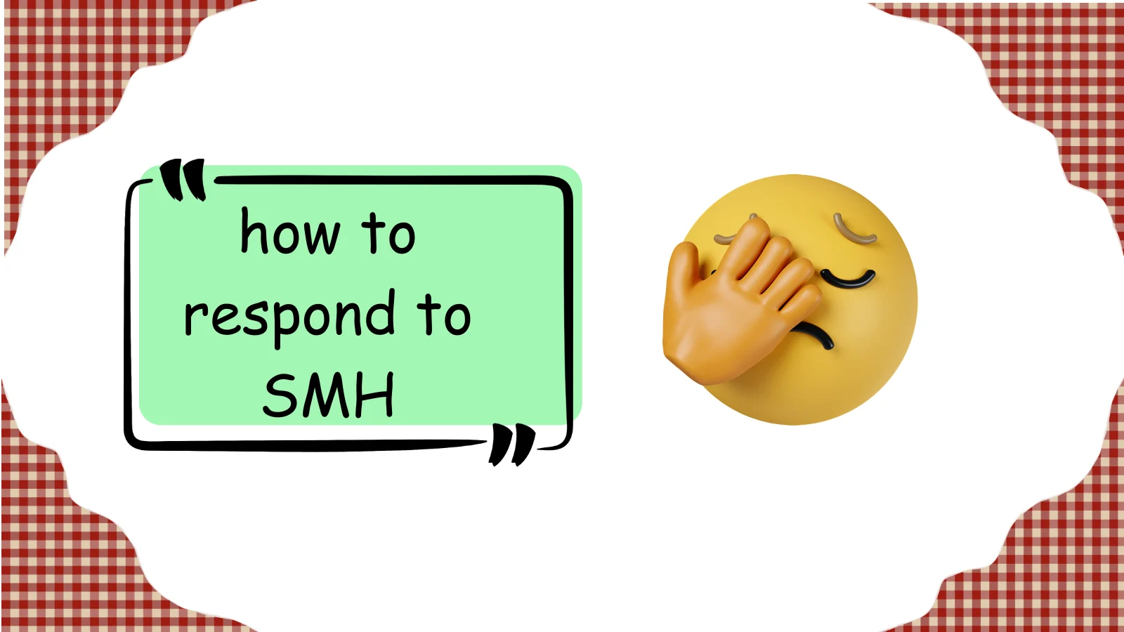 smh meaning in text