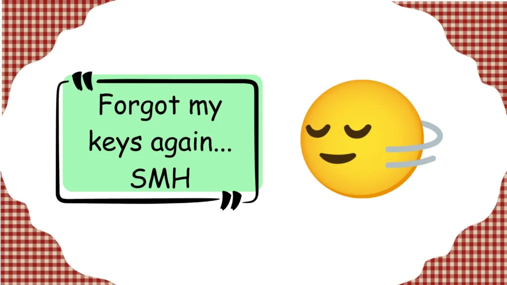 smh meaning in text